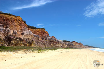 Roteiro - Falésias da Praia do Gunga