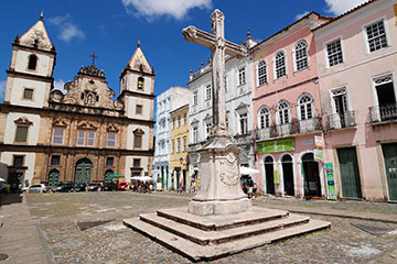Salvador - Centro Histórico - Largo do Cruzeiro de São Francisco<br /><span>Crédito: pt.wikipedia.org</span>