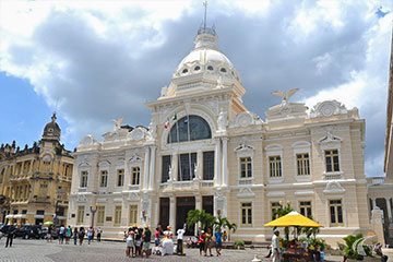 Salvador - Centro Histórico - Palácio Rio Branco - Antigo Palácio do Governo do Estado