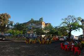 Cidade de Goiás - Largo da Matriz - Praça do Coreto