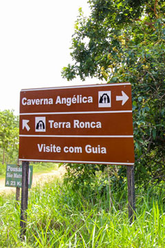 Terra Ronca - Caverna Angélica - Acesso à Caverna