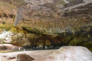Terra Ronca - Caverna Angélica - Grandiosidade da caverna