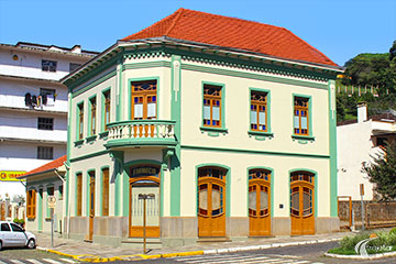 Antônio Prado - Centro Histórico - Casa Vicente Palombini (Farmácia) - 1930