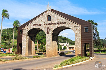 Antônio Prado - Pórtico na entrada da cidade