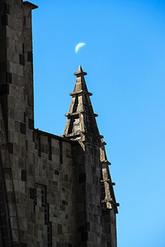 Canela - A Catedral e a lua