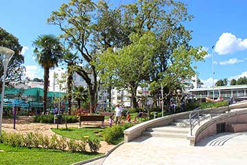 Flores da Cunha - Praça da Bandeira