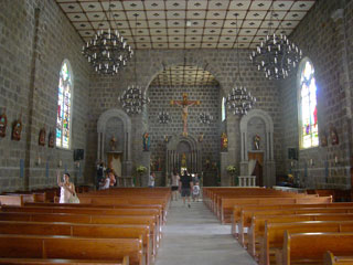 Gramado - Interior da Igreja São Pedro