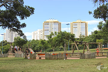 Porto Alegre - Parque Germânia - Playground para as crianças