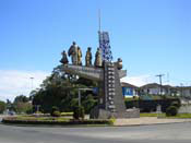Veranópolis - Monumento ao Imigrante no pórtico de entrada