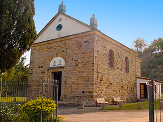 Urussanga - Igreja São Gervásio<br /><span>Crédito: turismo.urussanga.sc.gov.br</span>